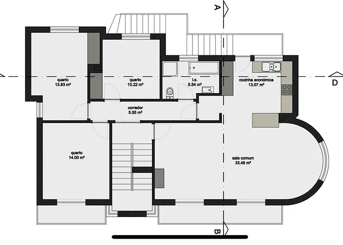 Beachfront Costa Nova Villa - 3 Bedroom Apartment *